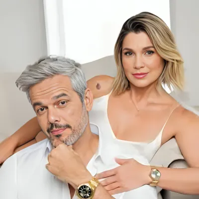 Otaviano Costa e Flávia Alessandra
